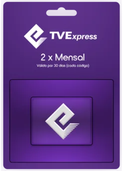 Gift Card TVE - Mensal (2 telas)